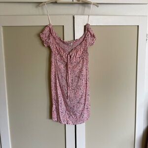 ‼️SOLD‼️ O. Vianca Floral Mini Dress in Pink